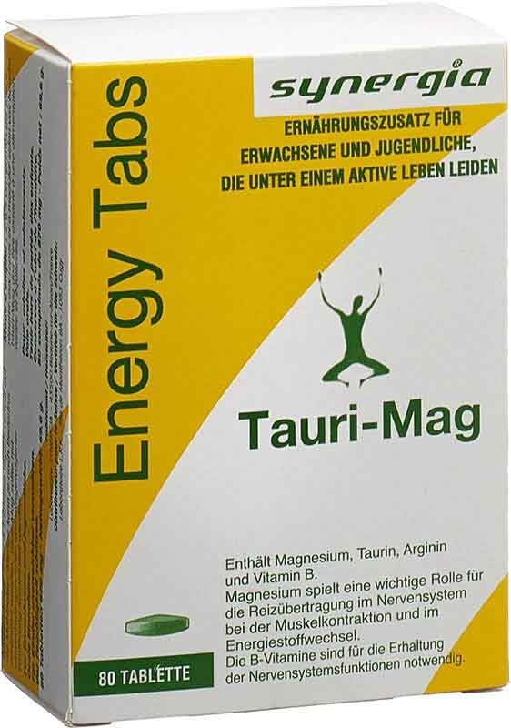 Tauri Mag Energy Tabs 80 pezzi