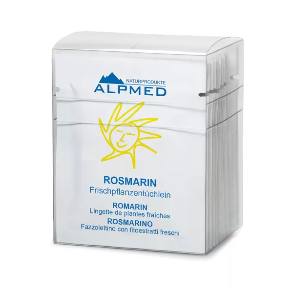 Alpmed salviette vegetali fresche al rosmarino 13 pezzi