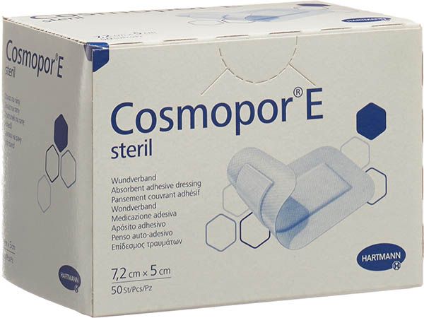 Cosmopor E medicazione rapida 7,2cmx5cm sterile 50 pezzi