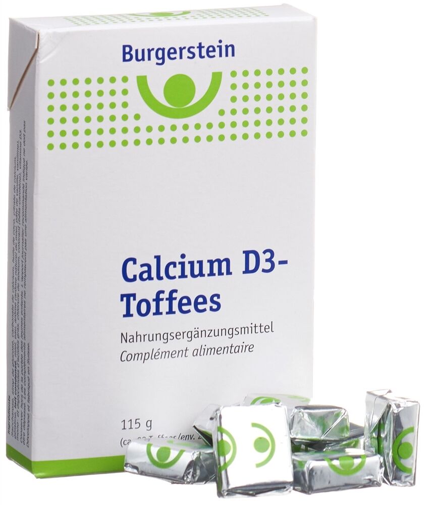 BURGERSTEIN Calcio D3 - Caramelle 115g