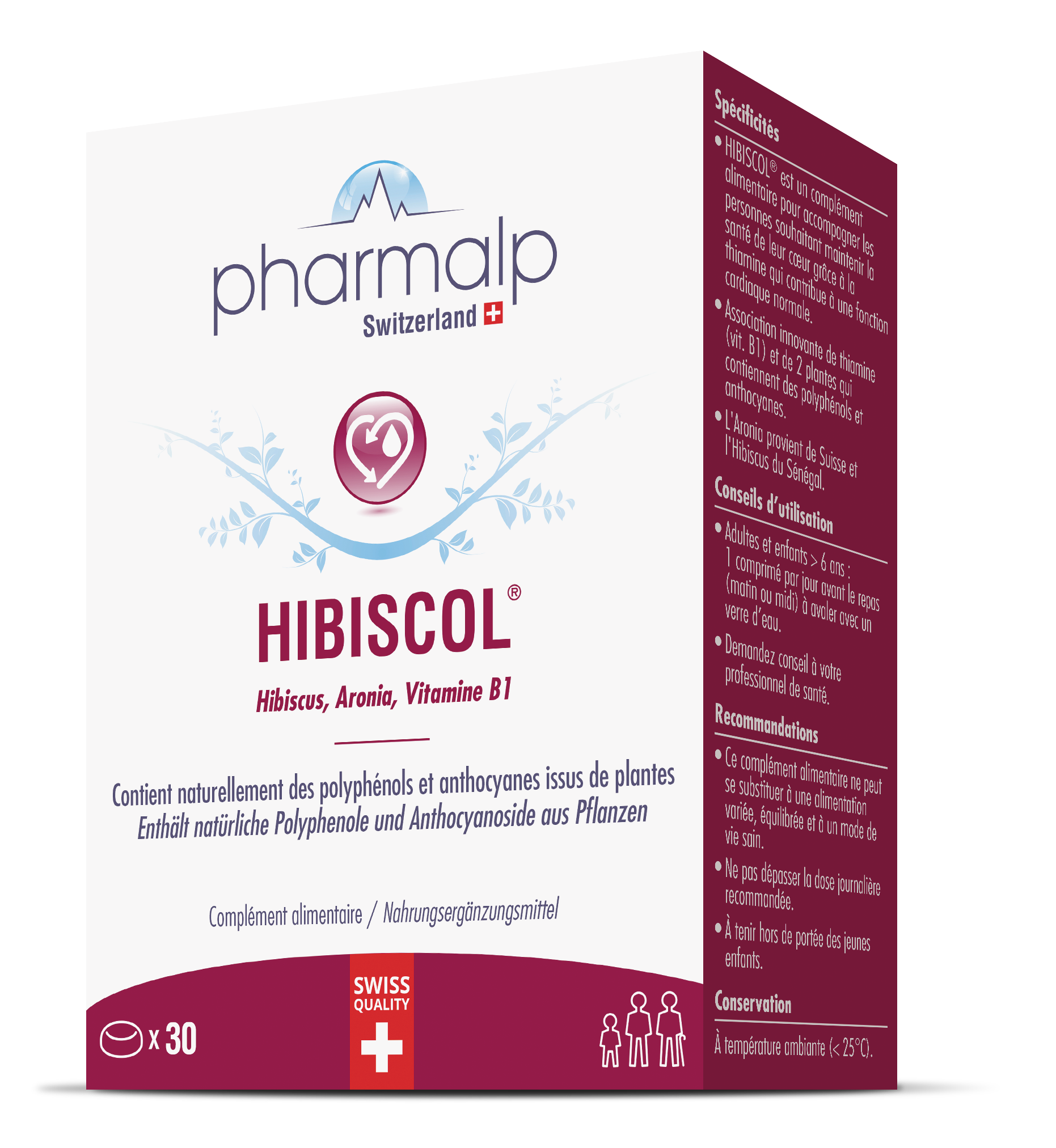 Pharmalp HIBISCOL Compresse 30 pezzi