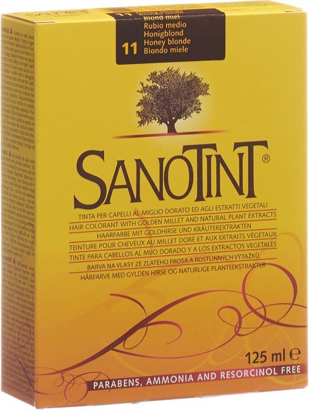 Colore per capelli Sanotint 11 biondo miele