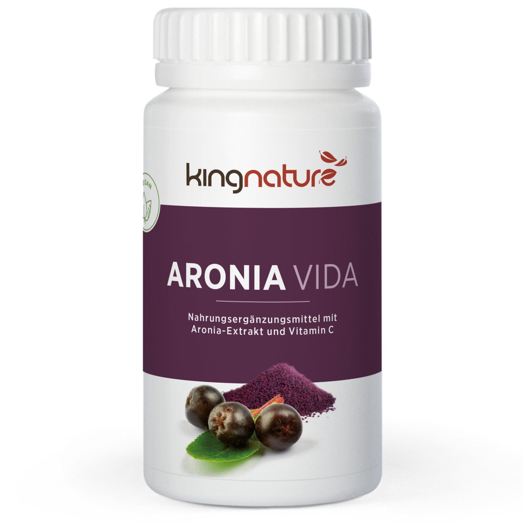 KINGNATURE Estratto di Aronia Vida Capsule 500mg 100 Capsule
