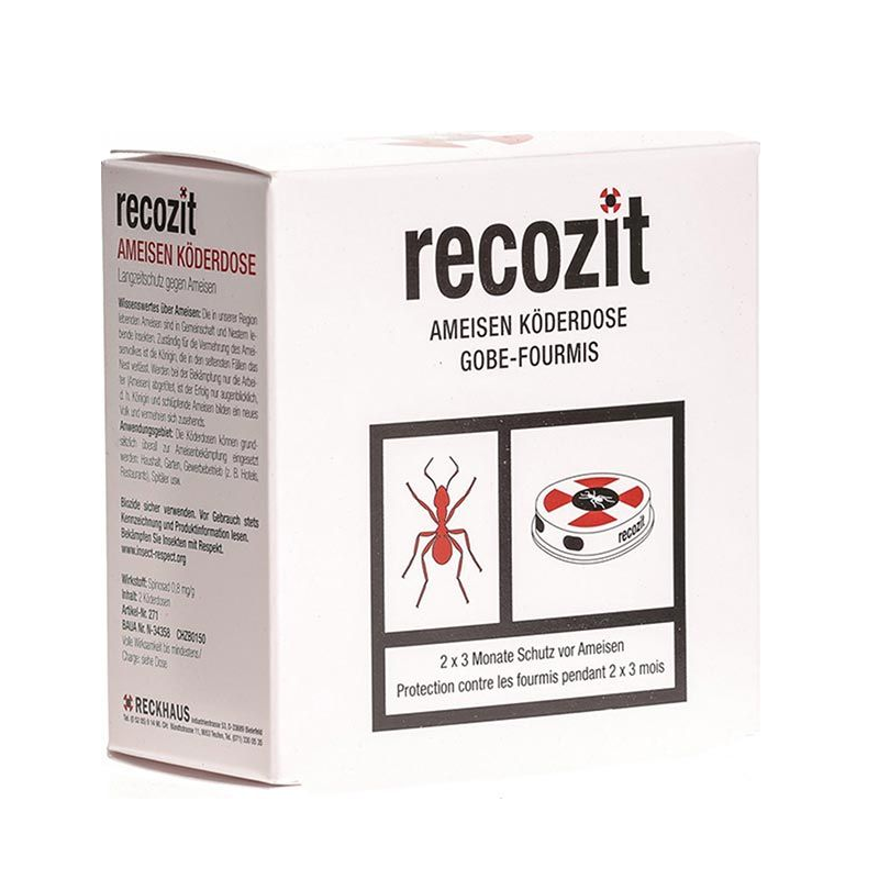 RECOZIT esca per formiche lattina 2 pezzi