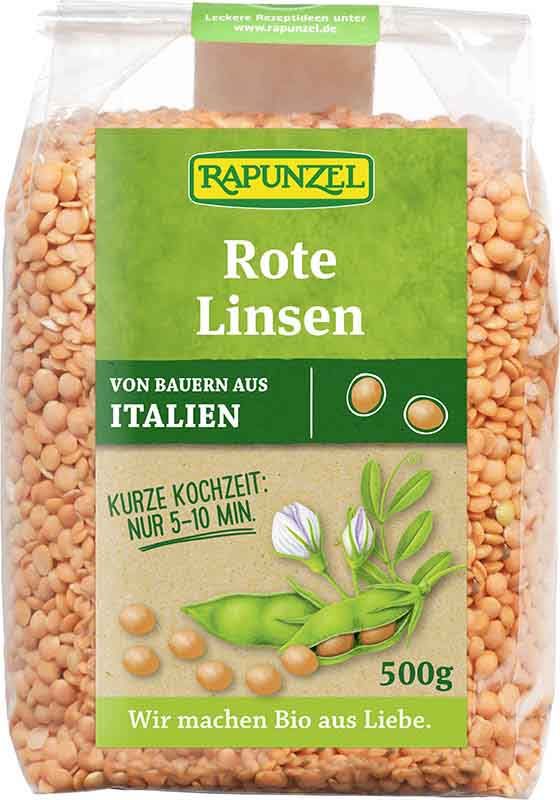 Lenticchie Rapunzel rosse 500 g