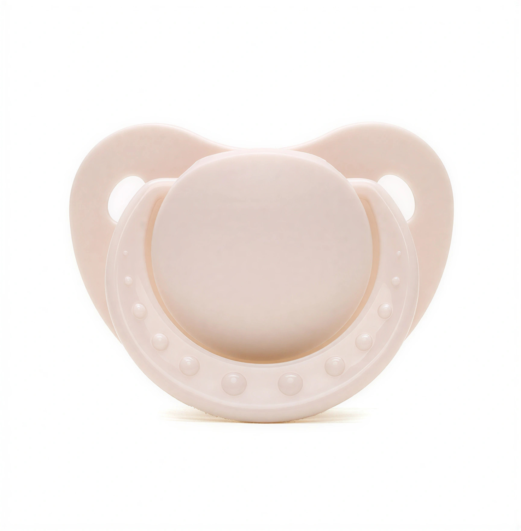Ciuccio per adulti contro l'ansia e lo stress, color crema-beige