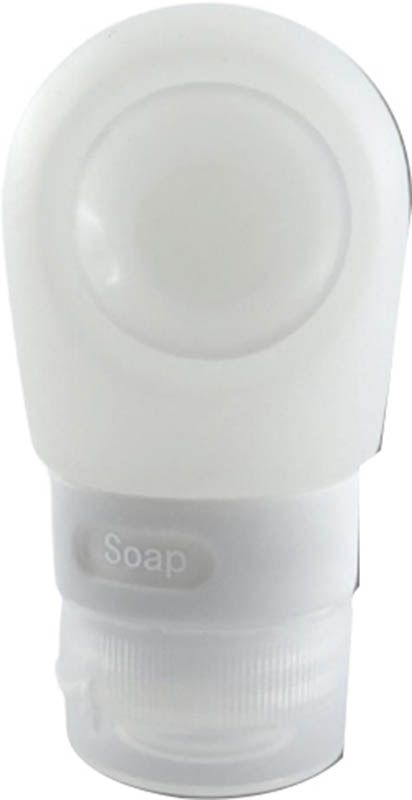 Bottiglia da viaggio in silicone Herba 37ml trasparente
