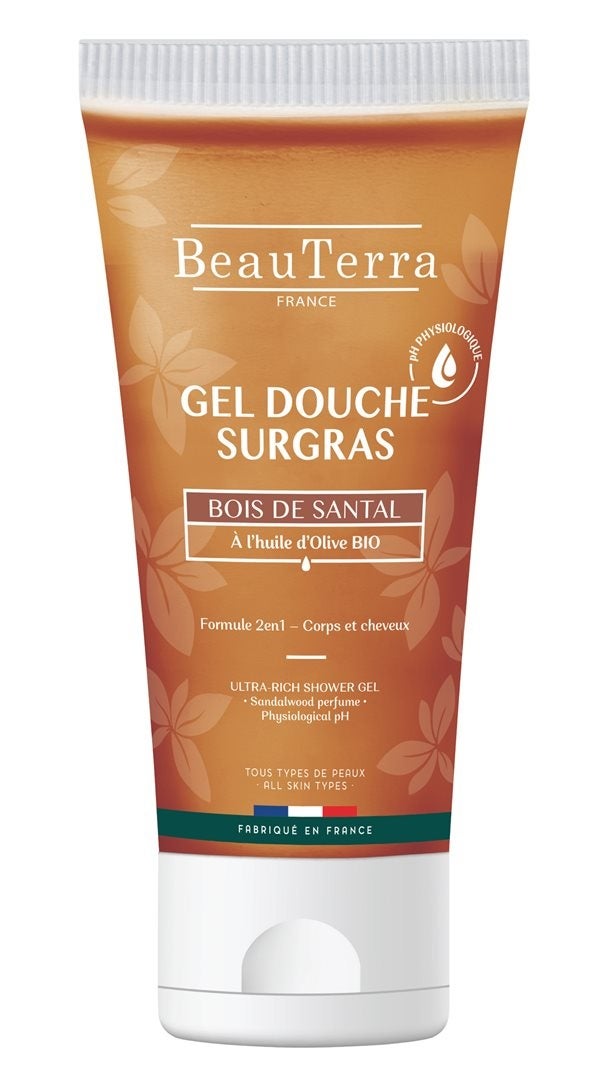 BeauTerra gel doccia ricco al sandalo 200ml
