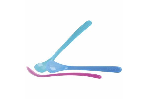 Cucchiaio con sensore di calore Nuby 2 pezzi