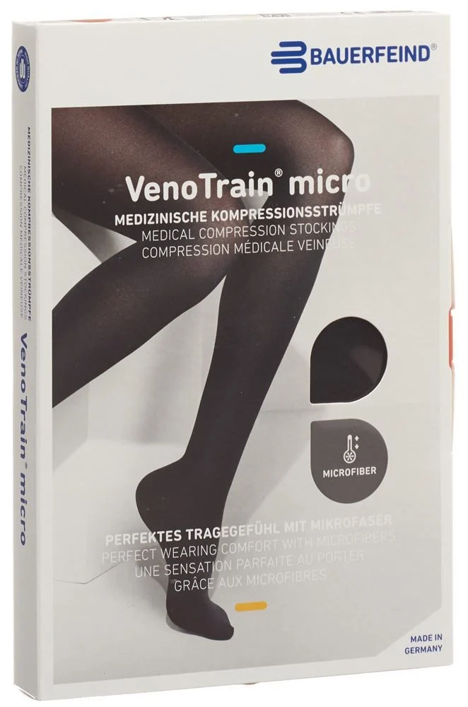 Bauerfeind VT MICRO AD KKL2 XL p/s punta chiusa nero 1 paio