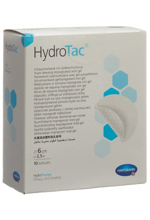 Medicazione HydroTac 6cm rotonda sterile 10 pezzi