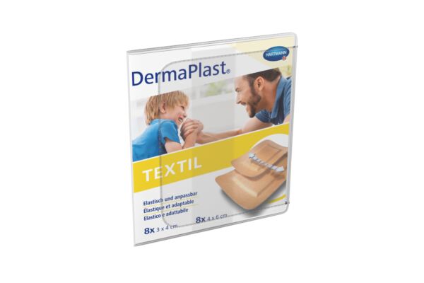 Dermaplast Textil Centro Strip assortiment hautfarbig 16 Stück
