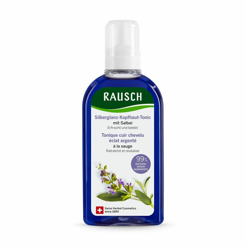 RAUSCH Tonico per il cuoio capelluto Silver Shine con salvia 200ml