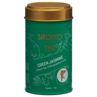 Porta tè Sirocco Medio Verde Gelsomino 80g