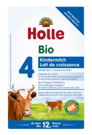 Holle Latte biologico per bambini 4 Plv 600g