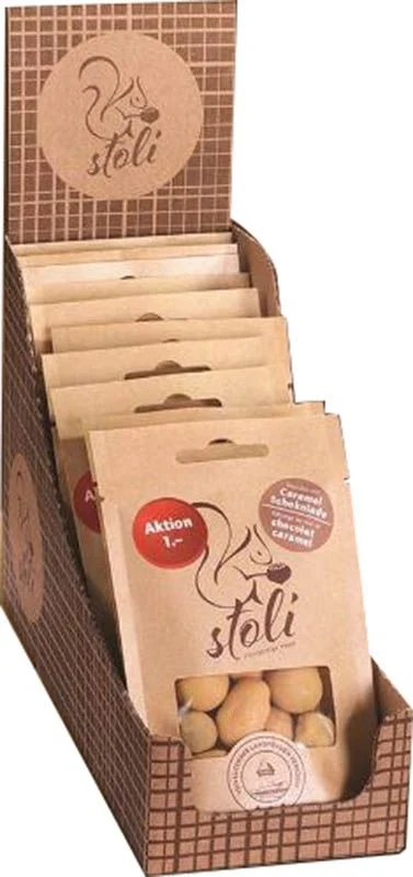 STOLI miscela di noci caramello e cioccolato promozione 10 x 28g