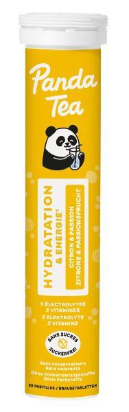 Panda Tea Idratazione limone e frutto della passione Compressa effervescente 20 pezzi
