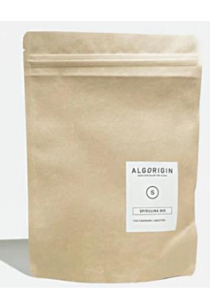 ALGORIGIN Spirulina Tabl Organic (new) Btl 1000pz