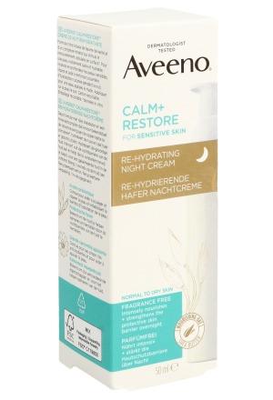 AVEENO Calm+Restore Night Cr Avena reidratante 50ml