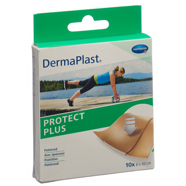 Dermaplast ProtectPlus 8cmx10cm 10 pezzi