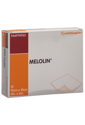 Melolin compresse per ferite 10x10cm sterili 10 confezioni