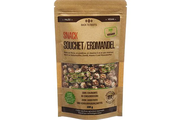 BACK TO ROOTS Snack Tigernuts Organic Btl 150g