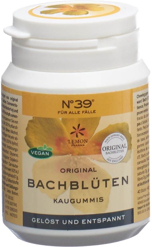 LEMON PHARMA Dr Bach Emergency Gomma da masticare 60g