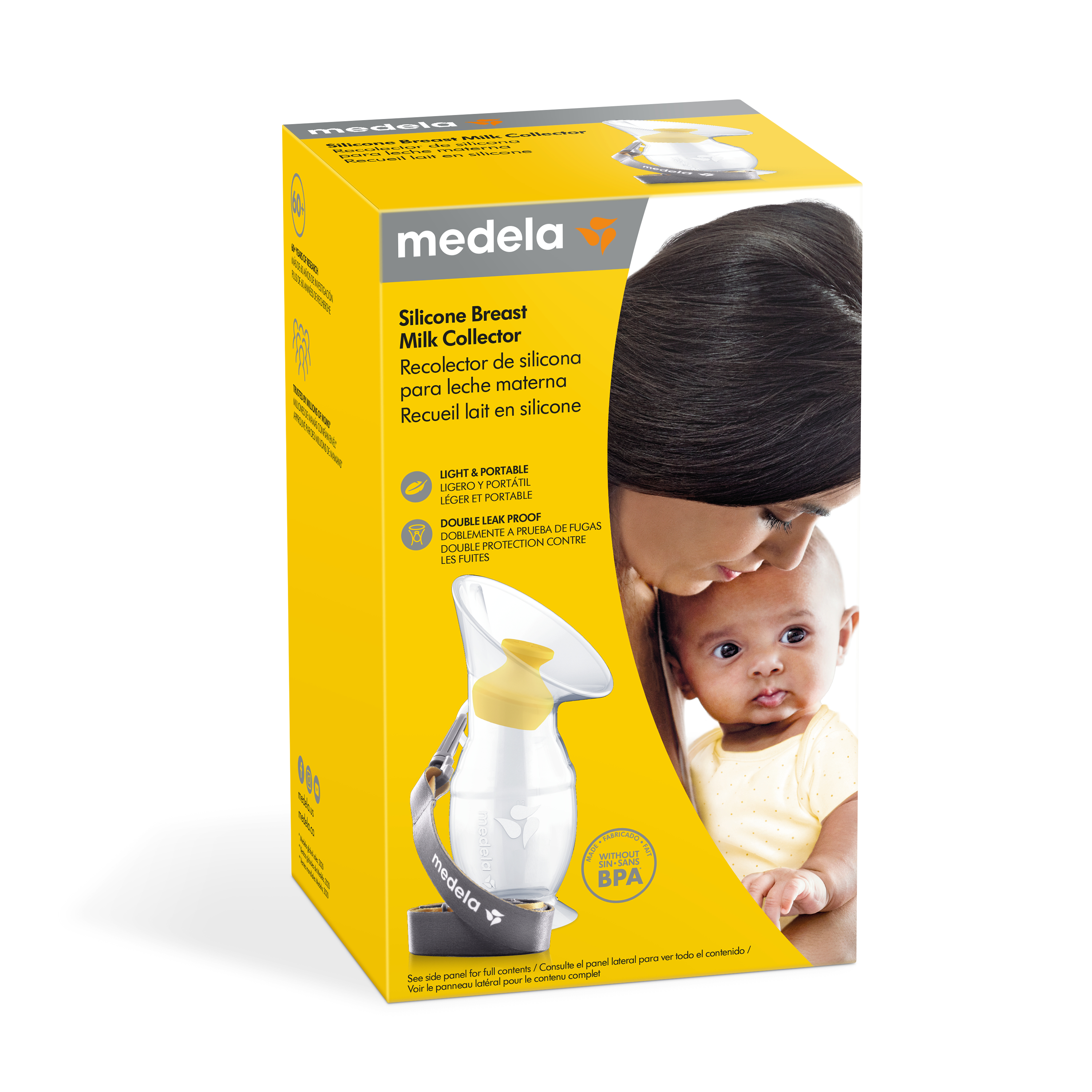 Contenitore di raccolta Medela per il latte materno in silicone