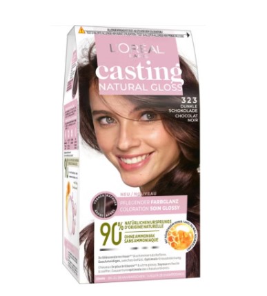 COLATA Colore naturale lucido 323 Marrone Chocolat