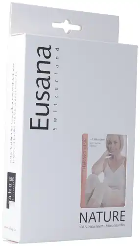 Eusana scalda ginocchia e gomiti anatomici S beige argento 1 paio