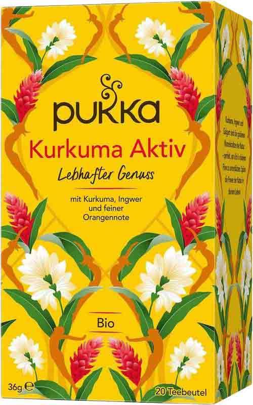 Pukka Tè attivo alla curcuma biologico IT Btl 20 pezzi