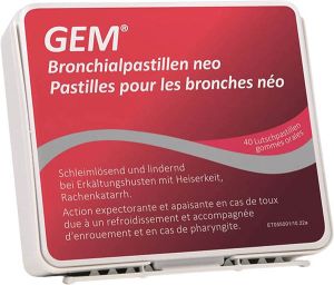 GEM® Pastiglie bronchiali neo 40 pezzi