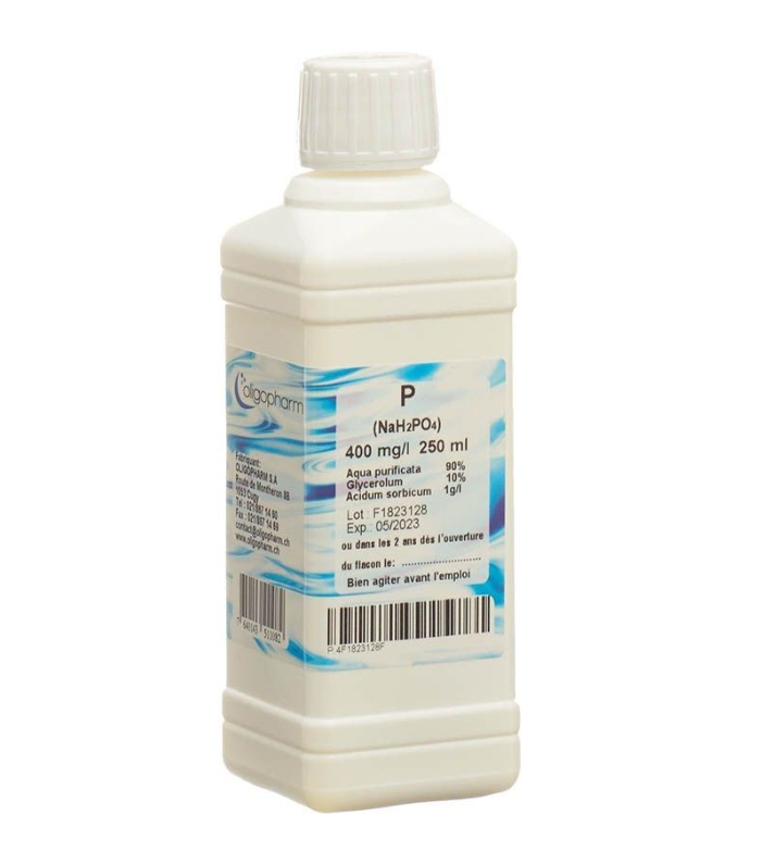 OLIGOPHARM Solvente per fosforo 400 mg/l 250ml