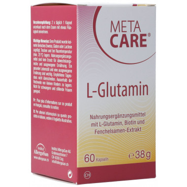 metacare L-Glutammina Capsule 60 Capsule