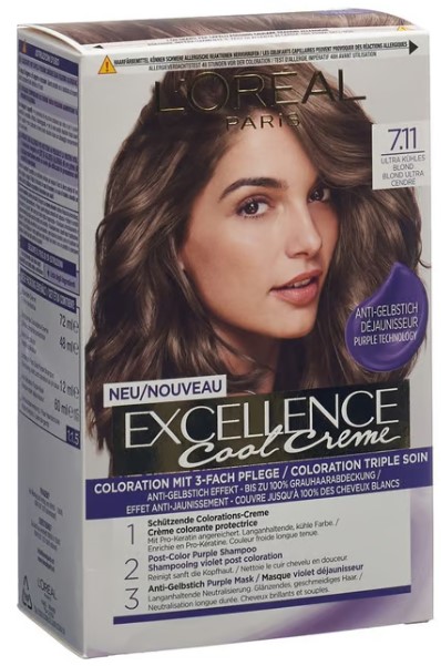 Crema fredda EXCELLENCE 7.11 Biondo ultra freddo