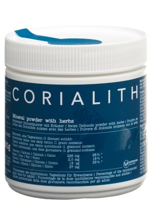 CORIALITH Polvere di Dolomite Svizzera Erbe Ds 250g