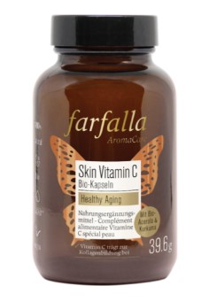 FARFALLA Skin Vitamina C Caps Vetro biologico 80 pezzi