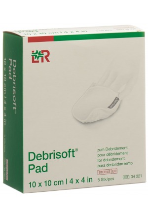 Debrisoft Kompressen 10x10cm steril 5 Stück