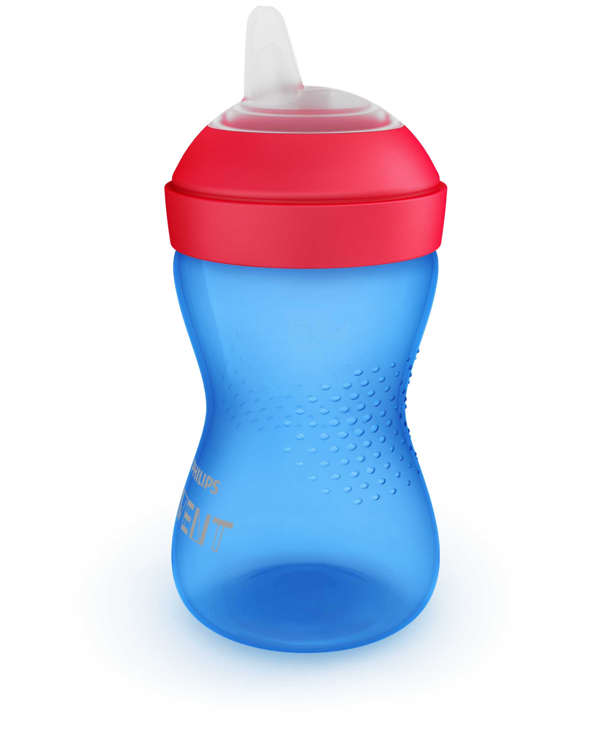 Philips AVENT tazza morbida blu/rosso