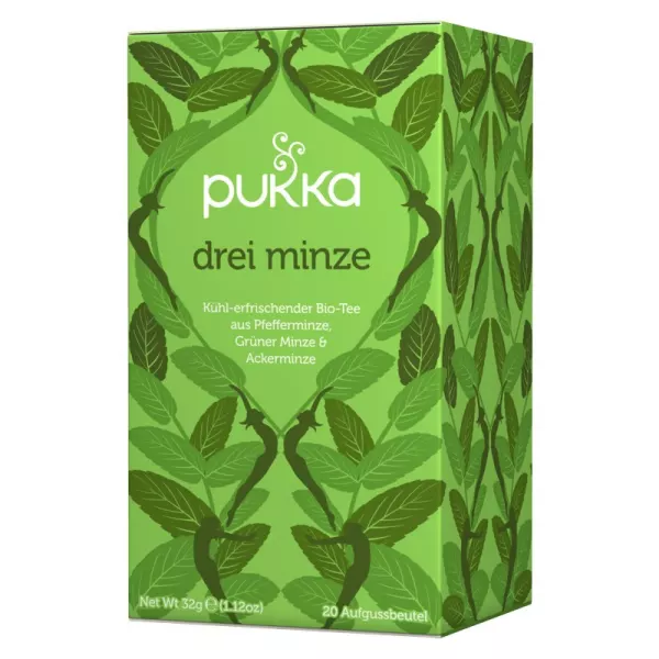 Pukka Tre Tè alla Menta Biologico Btl 20 pezzi