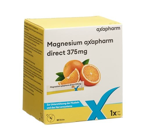 Magnesio Axapharm diretto Bastoncini 375mg 50 pezzi