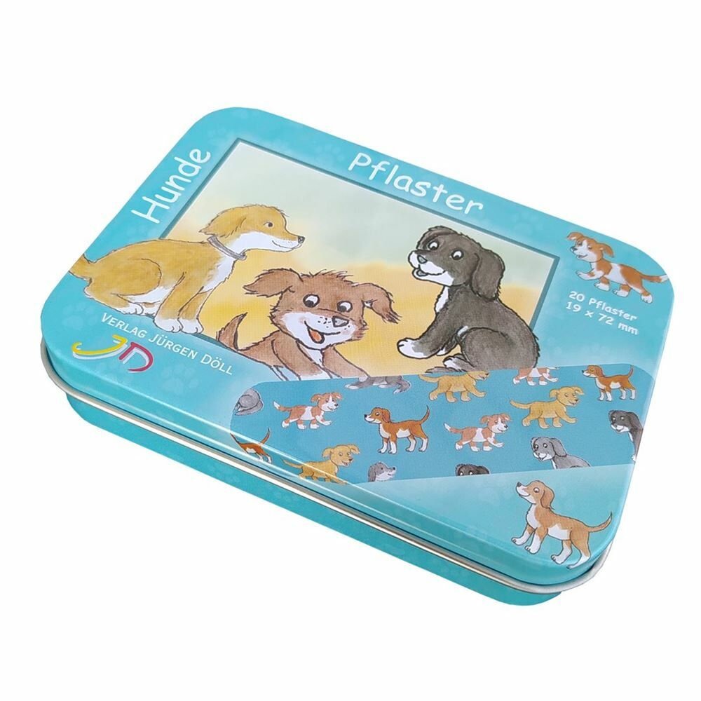DÖLL cerotti adesivi per cani 19x72mm latta 20 pezzi