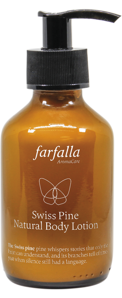 FARFALLA Lozione corpo naturale al pino svizzero 150ml