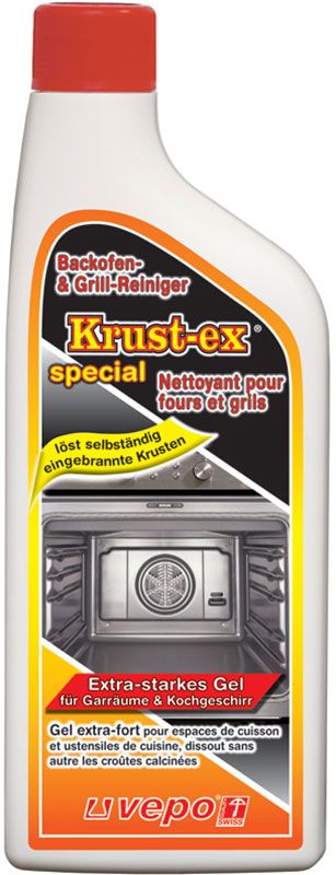 Krust-ex® gel detergente speciale per griglie da forno 500g