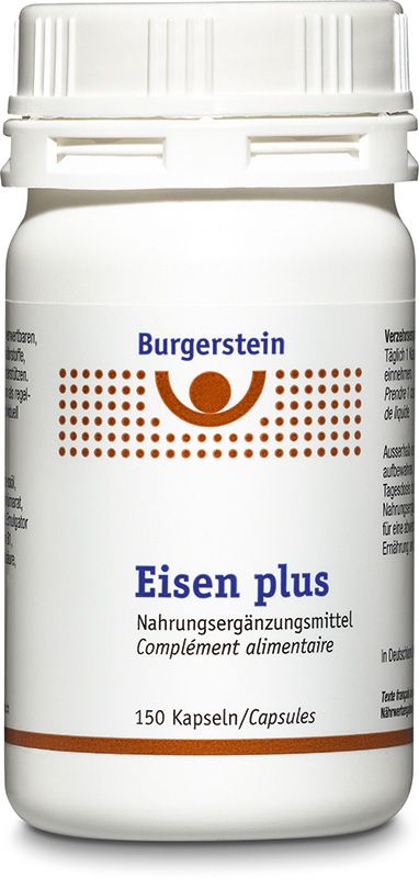 BURGERSTEIN Ferro plus Capsule 150 Capsule
