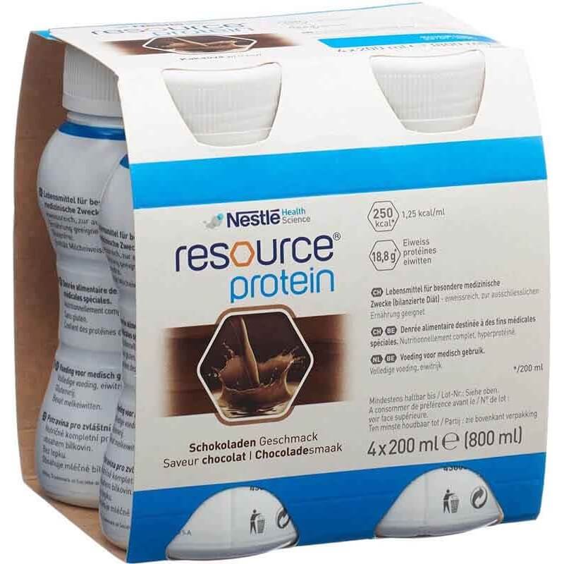 Resource Protein Schokolade 4 x 200ml