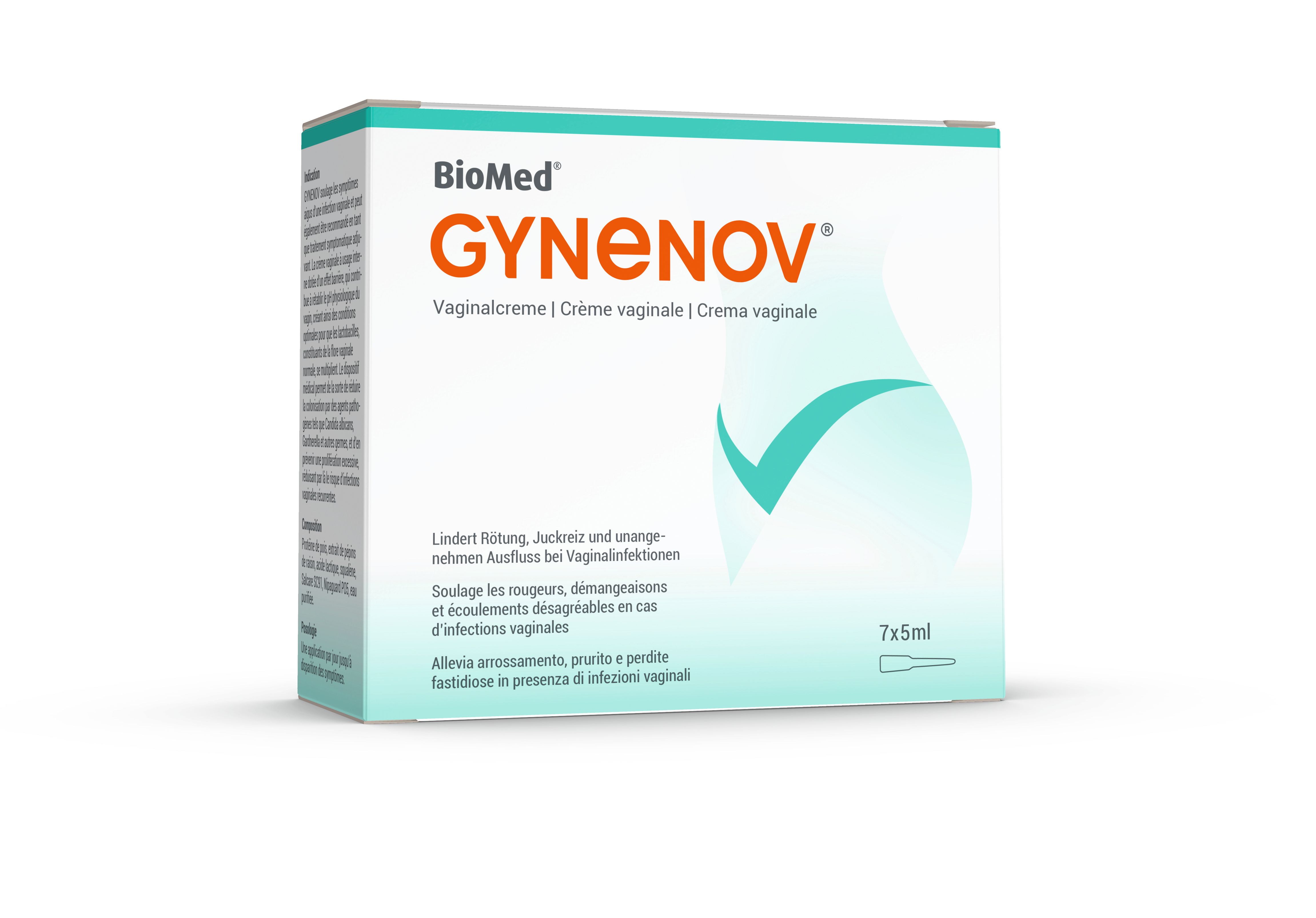 GYNENOV crema vaginale 7 x 5 ml