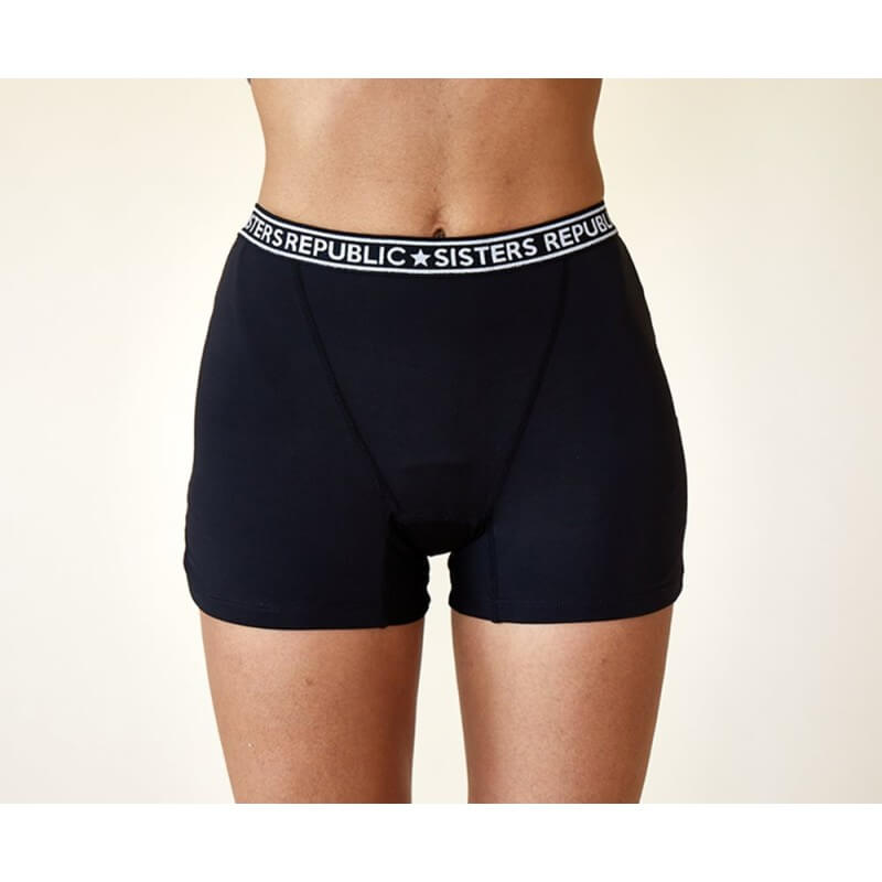 Sorelle Republic Boxer Ginger M nero assorbimento medio
