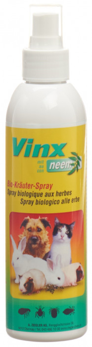 VINX Spray a pompa alle erbe di Neem Biologico 200ml