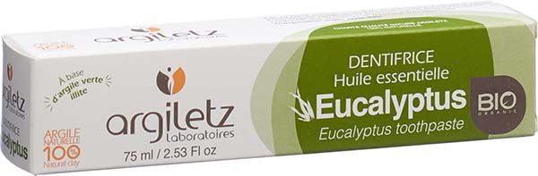 ARGILETZ Dentifricio Eucalipto Biologico Tb 75ml